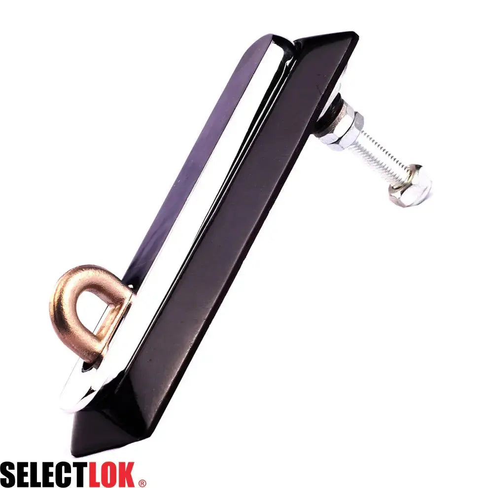 Pad-lockable Swing Handle - HD Edition Millennium Series with stainless steel hasp and vandal-resistant design for secure industrial latching.