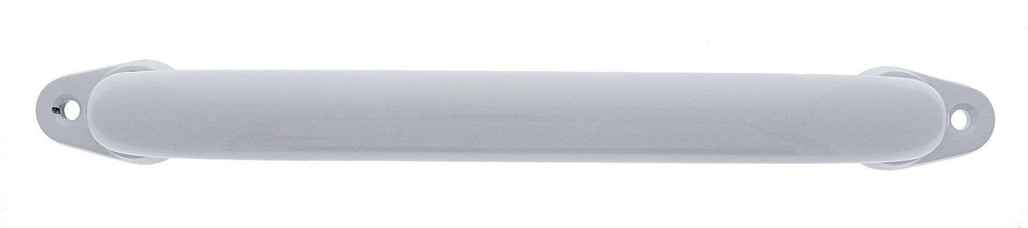 PCOAT GRAB RAIL SNGG 32MM 300MM WHITE - Lencare Rail & Hardware, durable white safety rail with sleek finish for secure wall mounting in bathrooms.