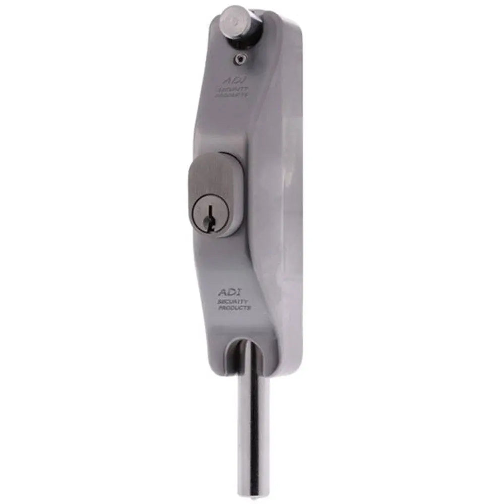 ADI Lock Bolt SL5 Slimline SC with satin chrome finish for secure doors and gates. Ideal for shop fronts and warehouse entry points.