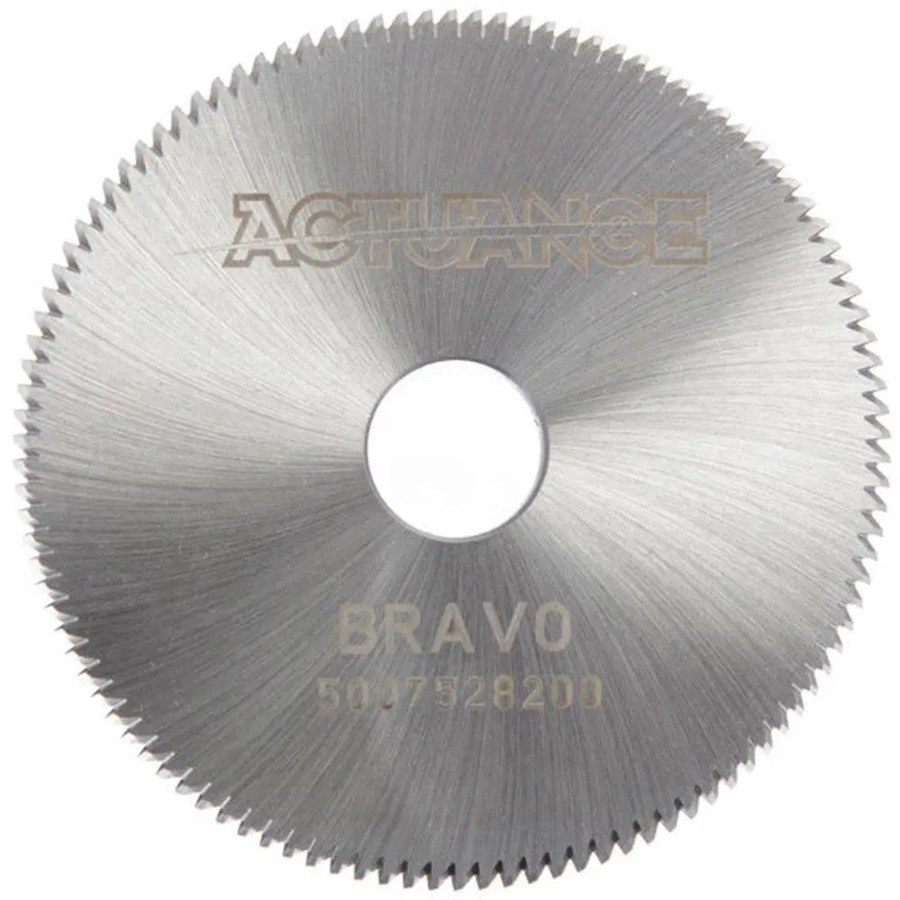Actuance Cutter Bravo Machine - Helvetica Key Cutter in HSS with fine-toothed circular blade for Bravo Pro, Evo, and Maxima key machines.