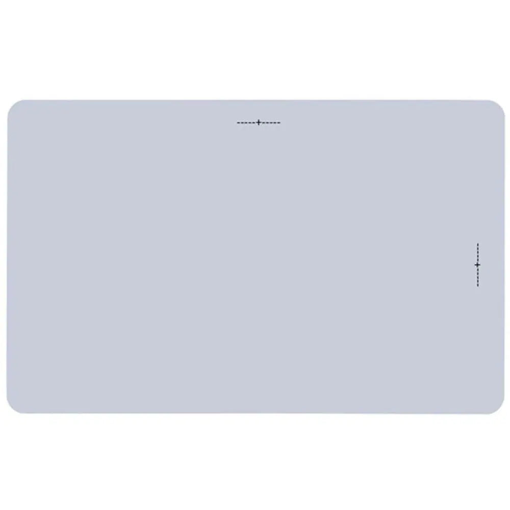 ACSS DESFire 4k ISO Card with slot punch guides for access control systems. Printable, programmable PVC card with double-sided layout.