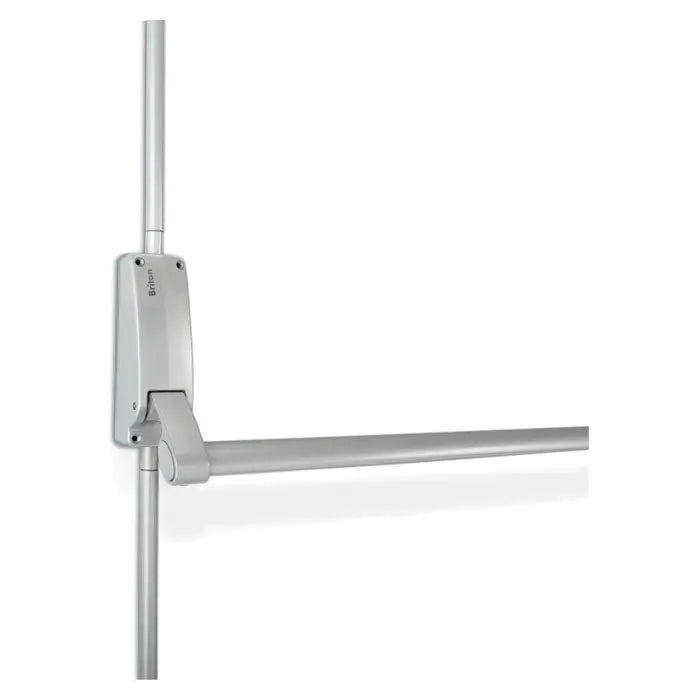Briton B376se, 2 Point Locking, Panic Bar, Silver Briton