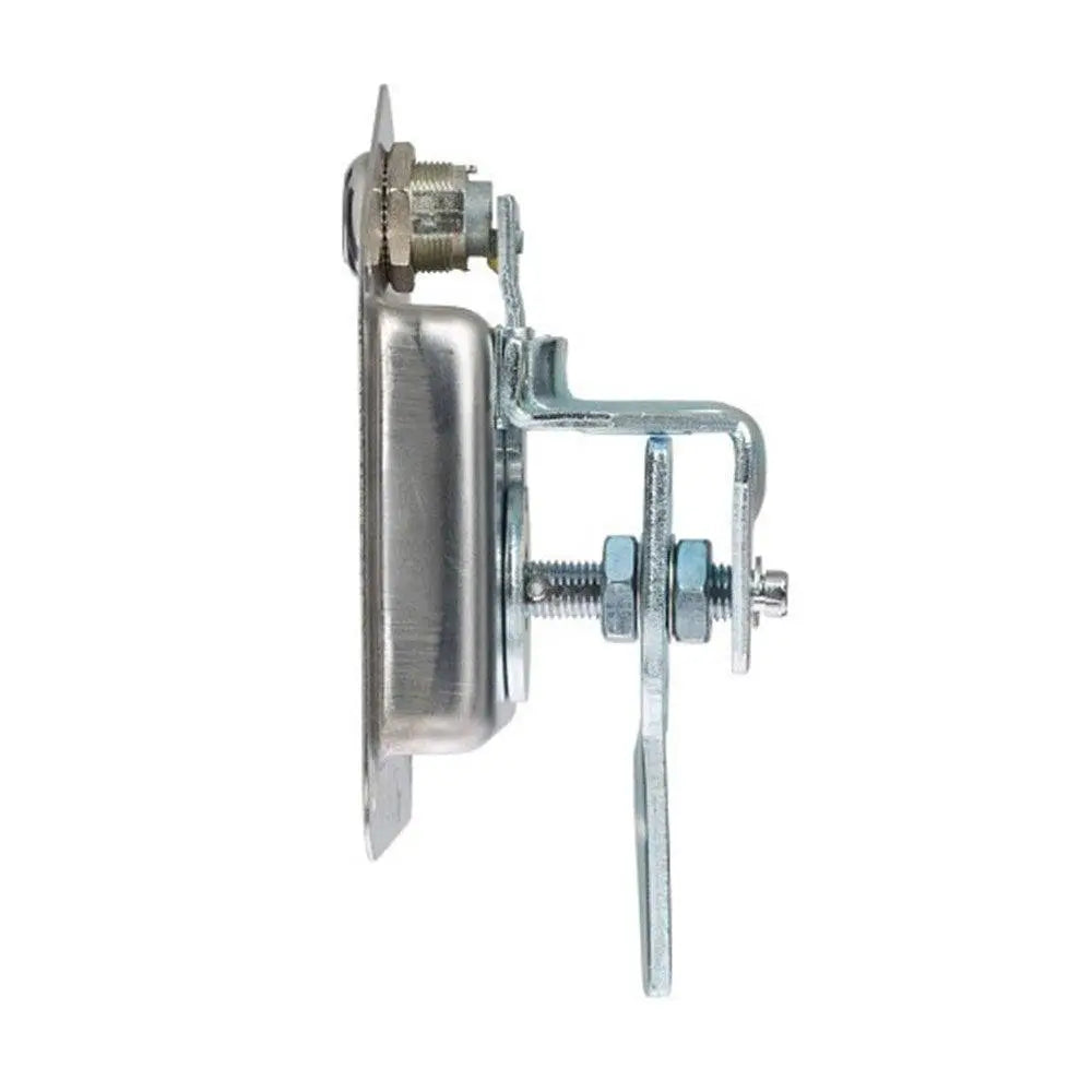 Side profile of BDS Lockable T Handle KA1 SSS showing internal locking mechanism and durable stainless steel construction.