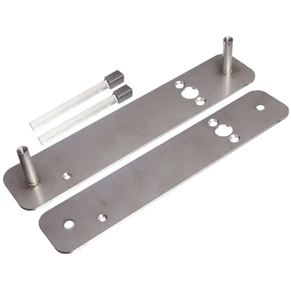 Borg Digital Adaptor Kit 3582 for 2000 and 4000 Series includes stainless steel plates and spindle rods for converting Lockwood 3582 locks. Ideal for dual keypad systems in commercial hardware applications.