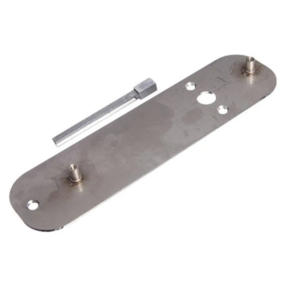 Borg Digital Adaptor Kit 3572 for 5000 Series Lock includes stainless steel mounting plate and spindle for converting Lockwood 3572 to digital lock.