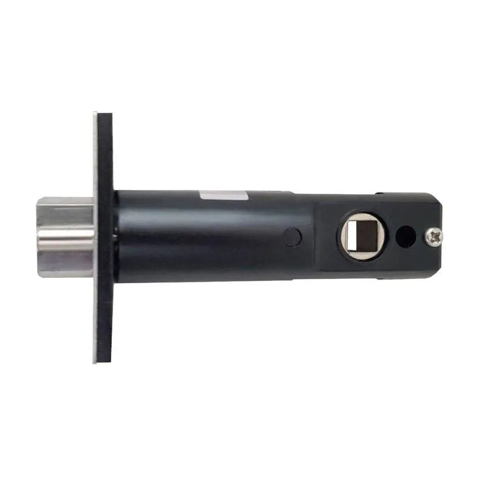 Borg 70mm latch in satin chrome finish for MGPRO 5000 and 7701 series. Features 8mm spindle compatibility and durable black tube design.