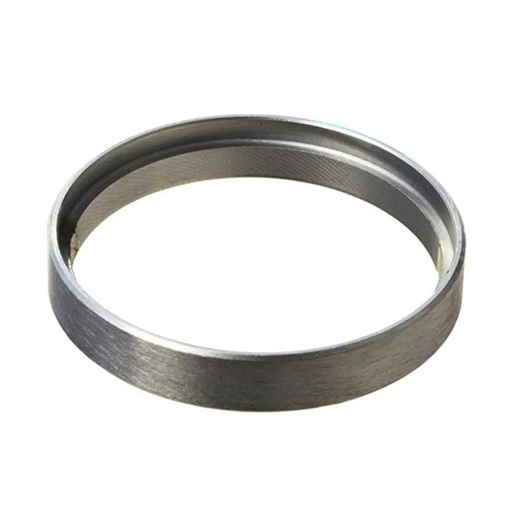 BRAVA Metro Spacer Ring 6mm in satin chrome finish for Kawneer Cylinder, compatible with SALTO wide body systems. Measures 31mm inner and 35mm outer diameter.