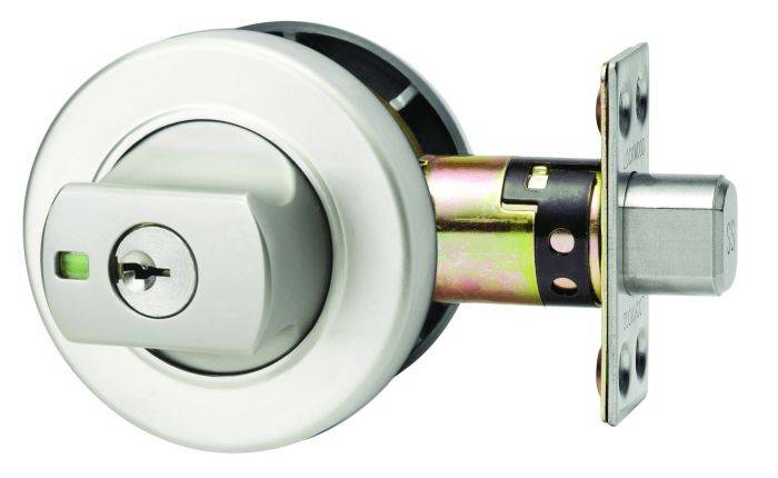 PARADIGM DEADBOLT ROUND ROSE UNIVERSAL PACK featuring a sleek round rose design with a durable locking mechanism, ideal for secure door hardware.