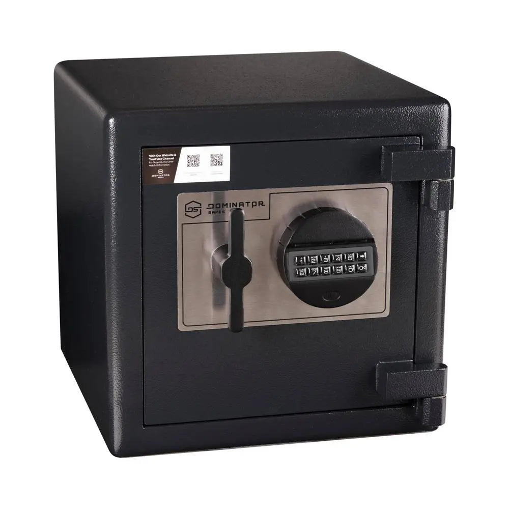 DOMINATOR HS SERIES HOME SAFE HS-1 with digital keypad lock, 12mm solid steel door and fire protection, ideal for home or office security.