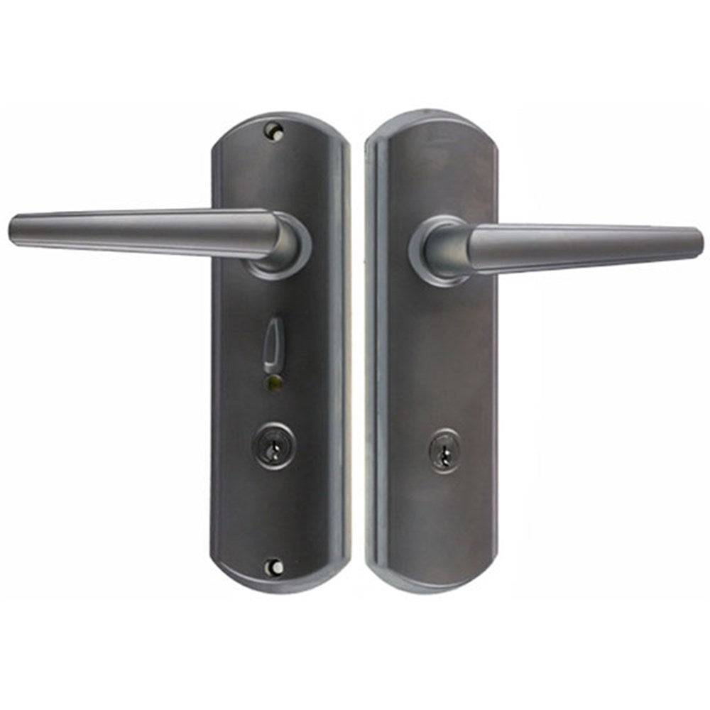 NEXION CLASSIC MECHANICAL LEVER 2 5PIN KEYED ALIKE residential leverset with sleek metallic finish, designed for secure door locking in modern homes.