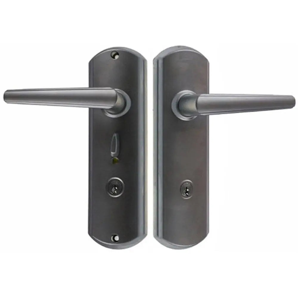 NEXION CLASSIC MECHANICAL LEVER 2 5PIN KEYED ALIKE residential leverset with sleek metallic finish, designed for secure door locking in modern homes.