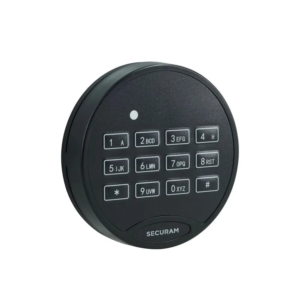 SECURAM SafeLogic S Series Entry Pad Black - EC-2201A-MB-EL - Harry's Door Hardware