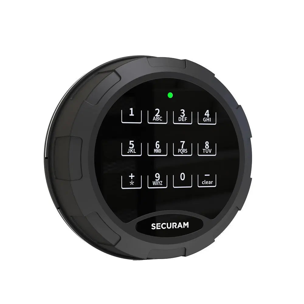 Securam SafeLogic Wifi Entry Pad Matt Black EC-W2301A-MB - Harry's Door Hardware
