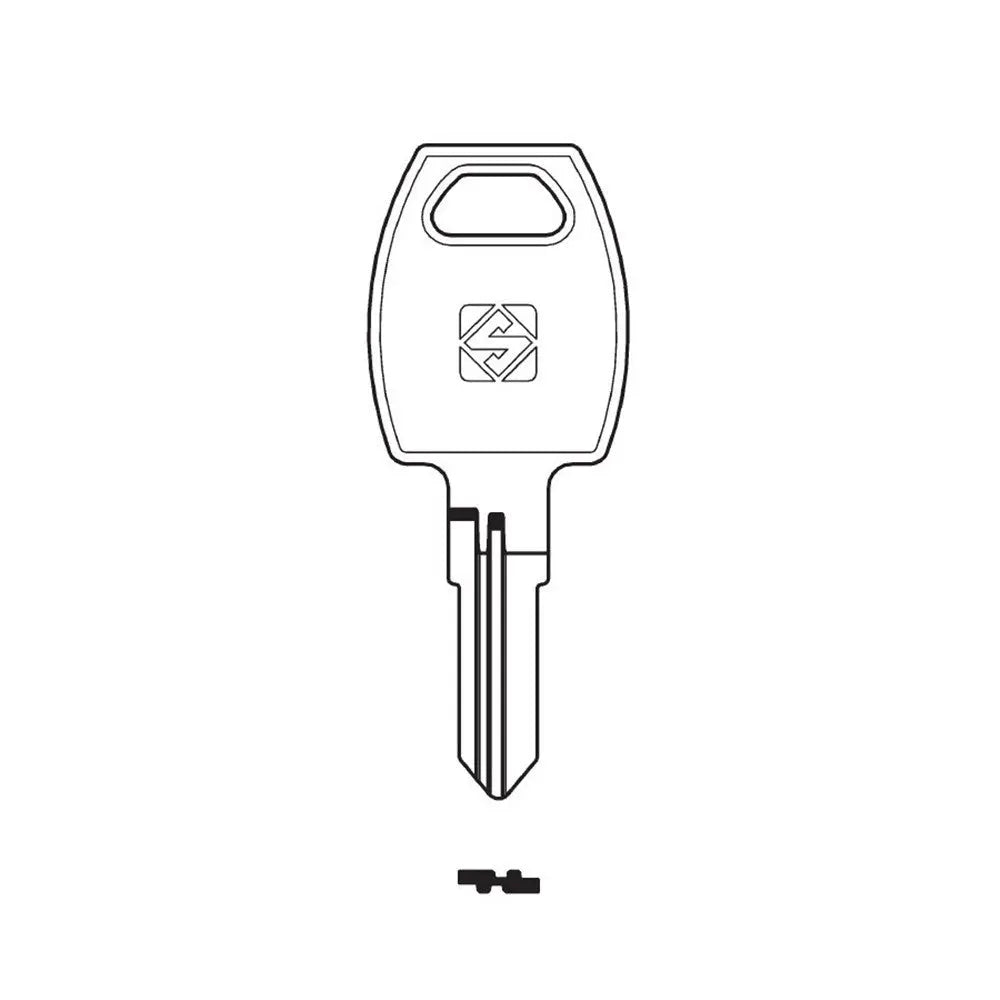 Silca RC28R Key Blank for Cyber Lock and Other Cylinders Silca