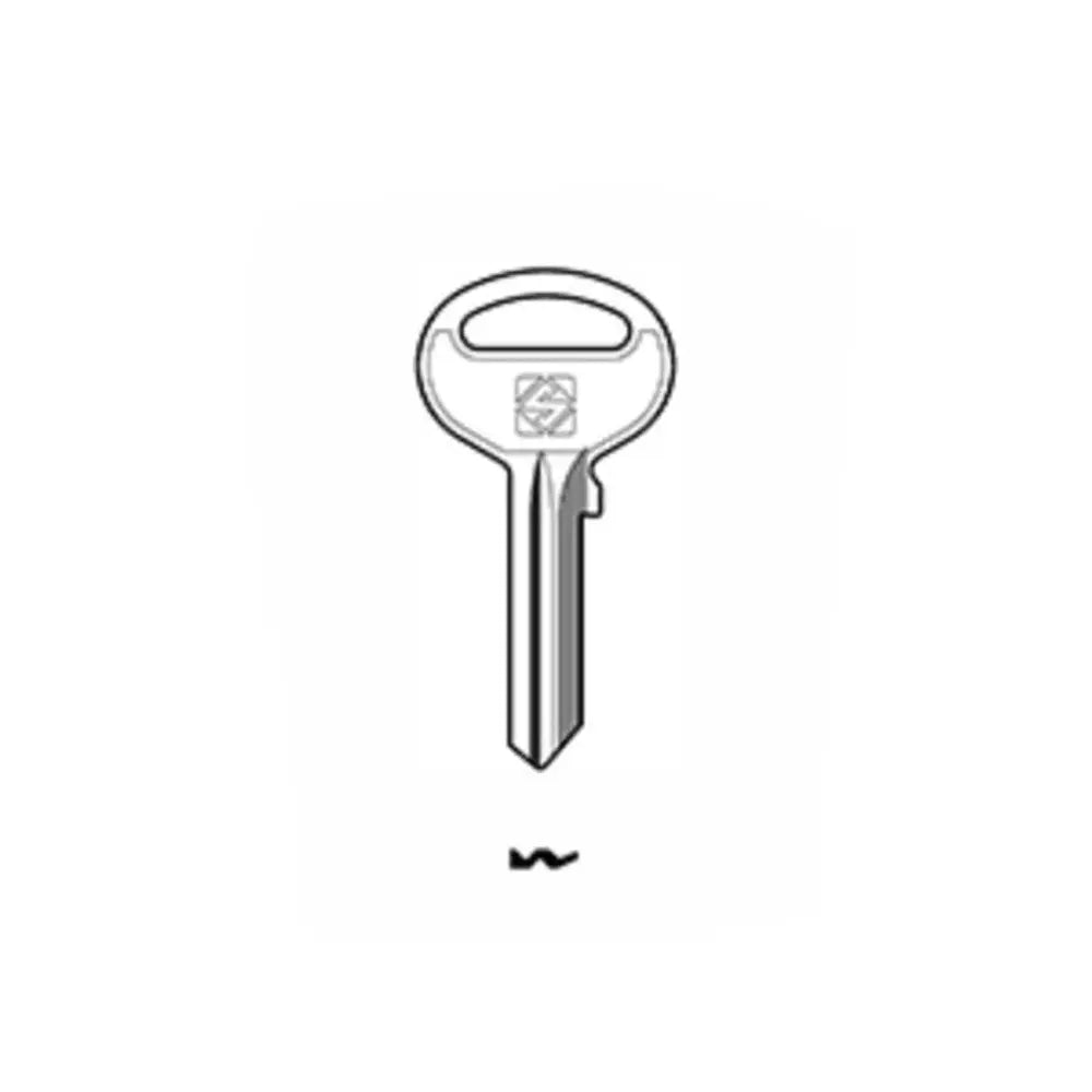 Silca RC3R Key Blank for Imported Cylinders Silca