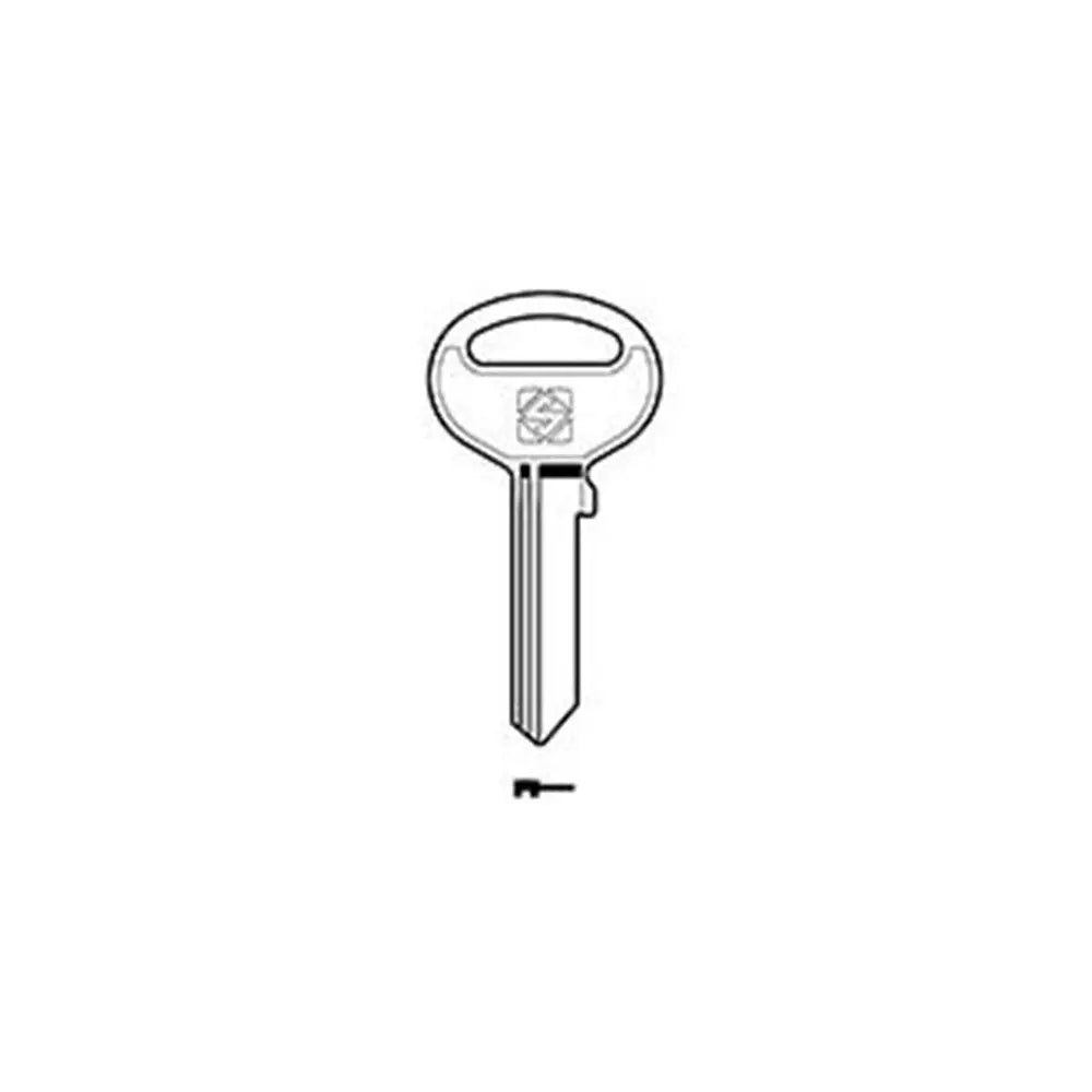 Silca RC4 Key Blank for Imported Cylinders Silca