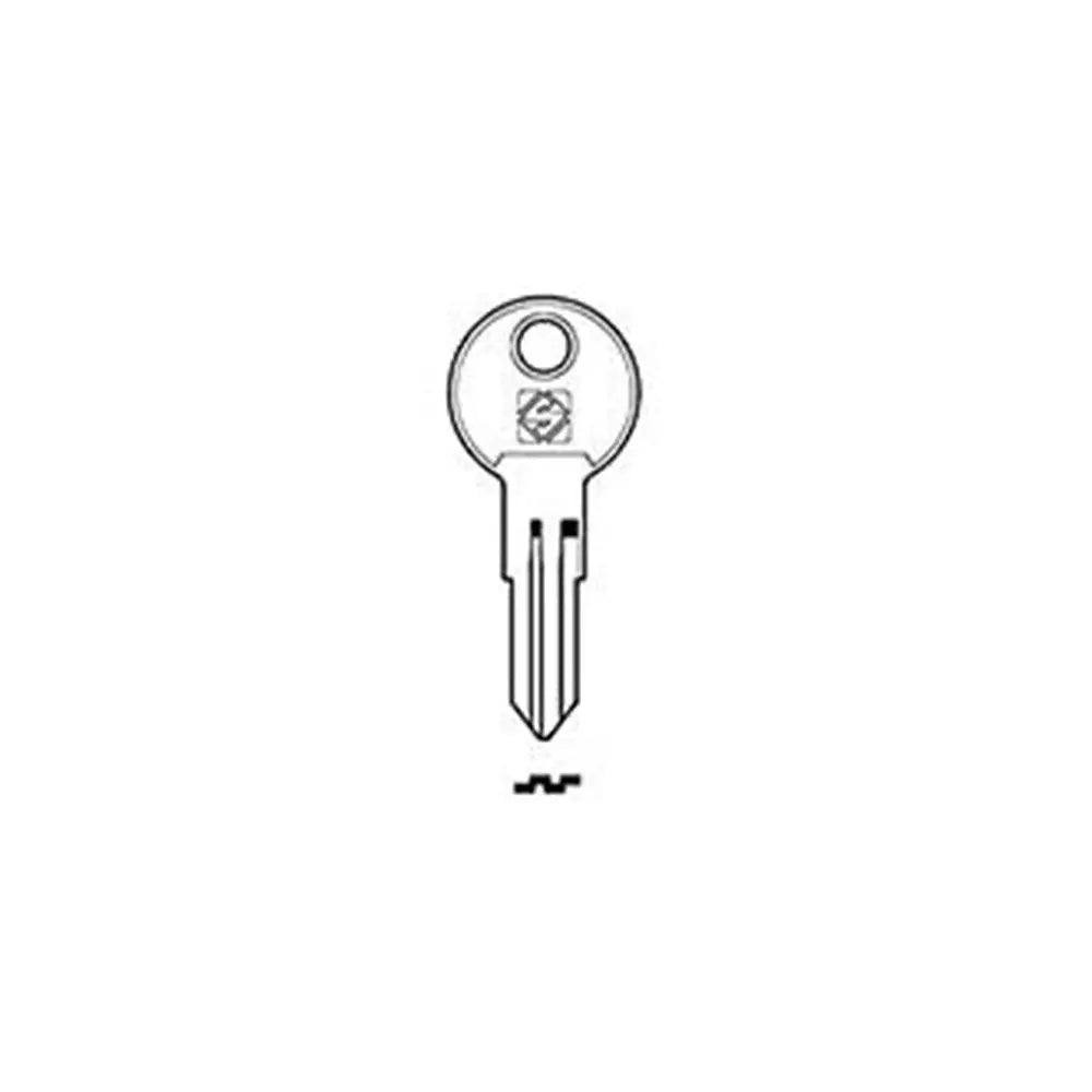 Silca RC5 Key Blank for Imported Cylinders and Sandleford Safes Silca