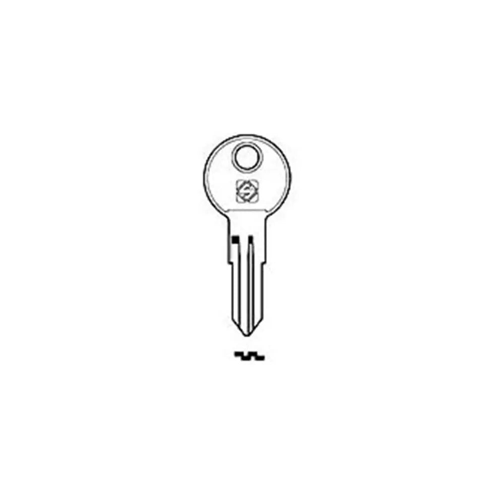 Silca RC5R Key Blank for Imported Cylinders Silca