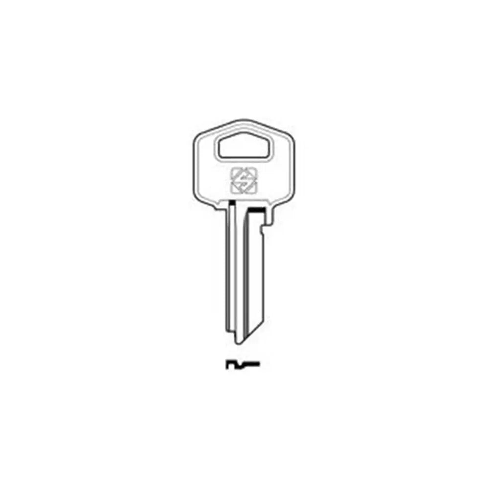 Silca TE3 Key Blank for Tesa Cylinders Silca