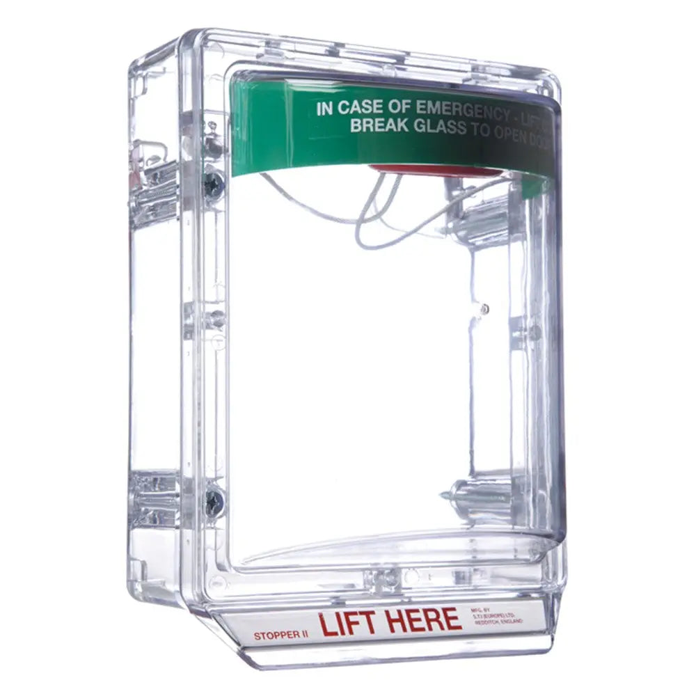 STI STOPPER II SURFACE MOUNTED with INTEGRAL SOUNDER GRN STI
