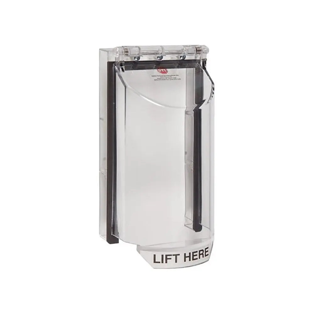 STI POLYCARBONATE COVER 161x85x76MM with OPEN BASE (Clear) STI