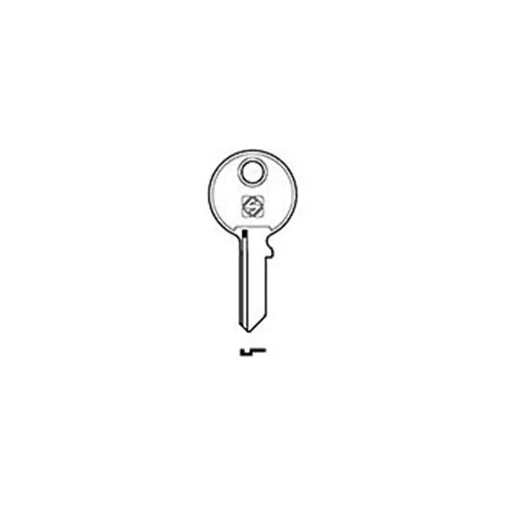 Silca TL10R Key Blank for Tri Circle Cylinders and Padlocks Silca