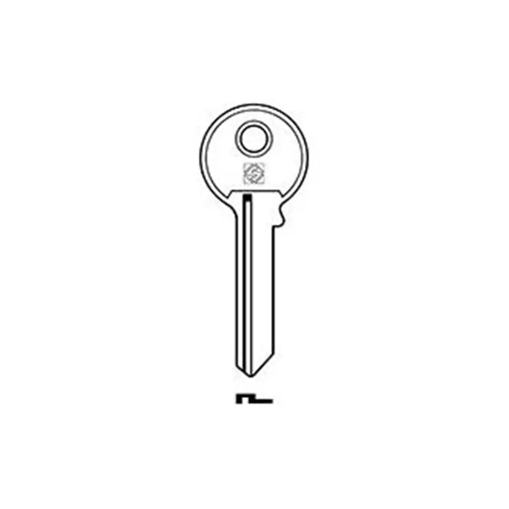 Silca TL11 Key Blank for Tri Circle Cylinders and Padlocks Silca