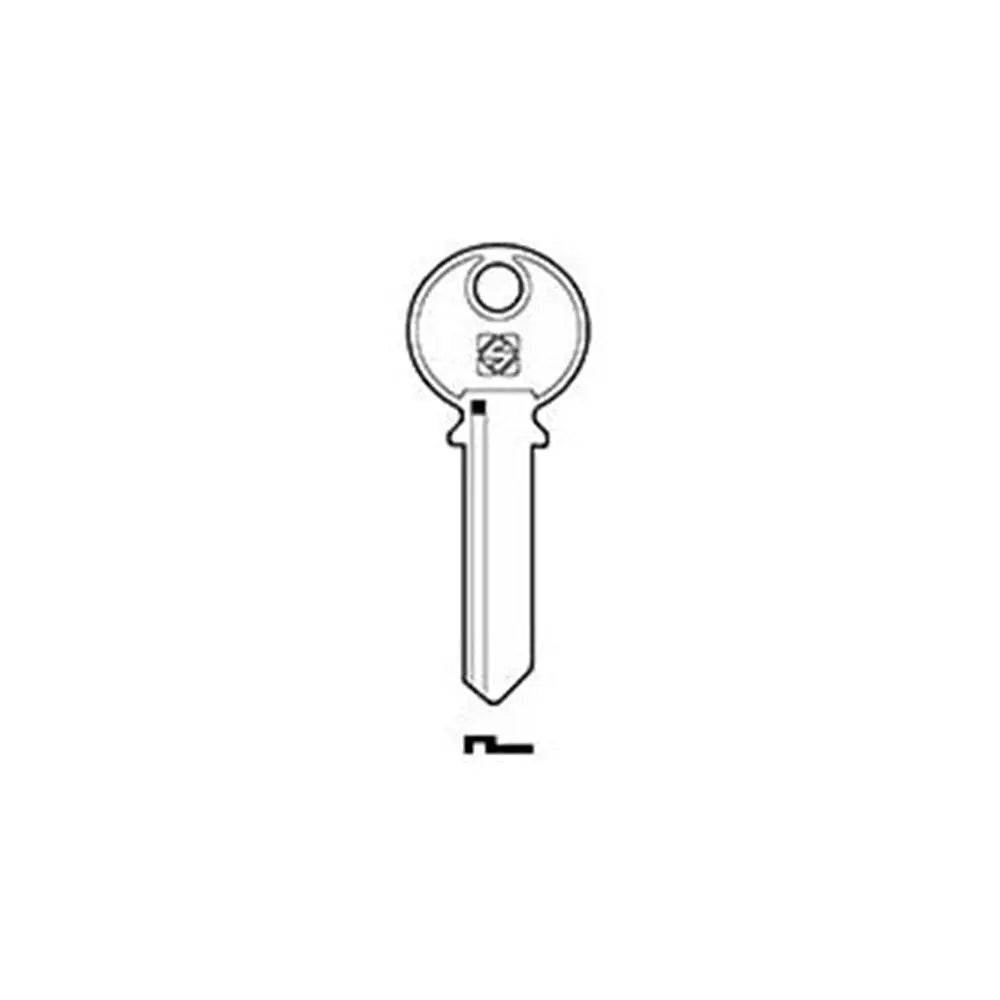 Silca TL3 Key Blank for Tri Circle Cylinders and Padlocks Silca
