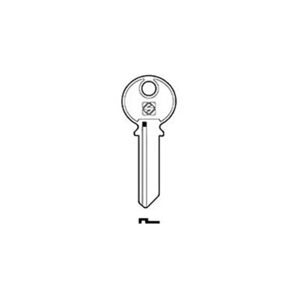 Silca TL5 Key Blank for Tri Circle Cylinders and Padlocks Silca