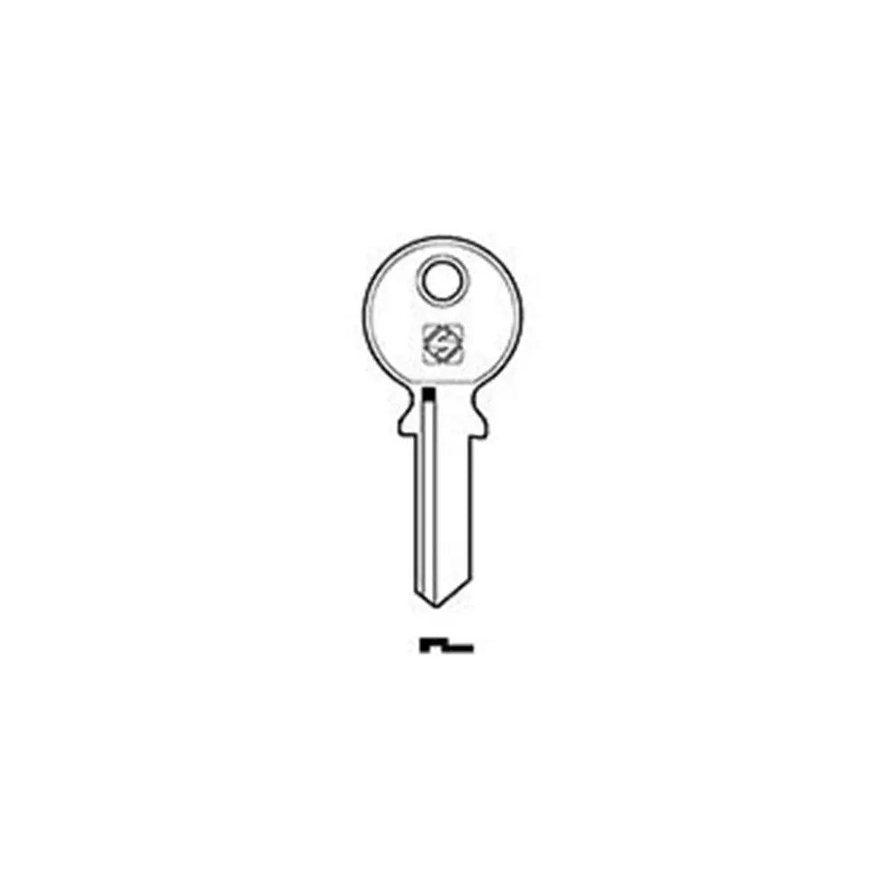 Silca TL7 Key Blank for Tri Circle Cylinders and Padlocks Silca