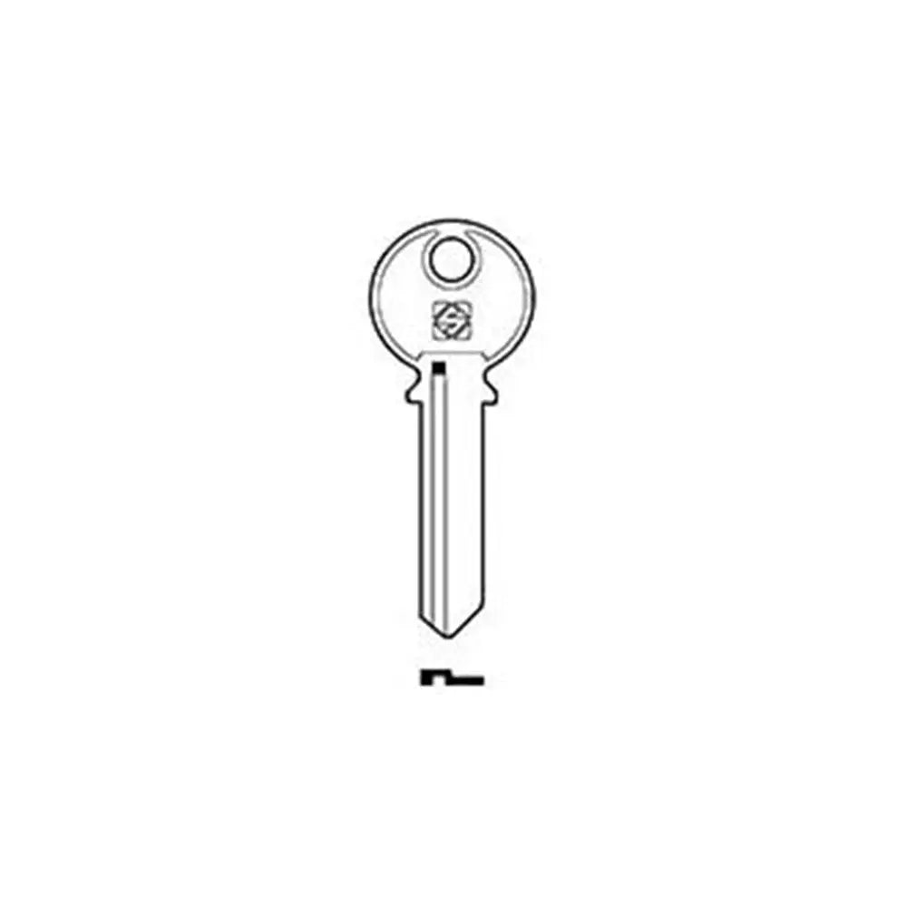 Silca TL8 Key Blank for Tri Circle Cylinders and Padlocks Silca