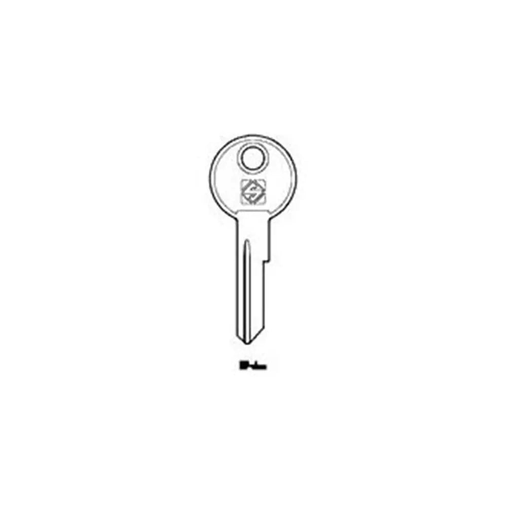 Silca TOU1R Key Blank for Touch Cylinders and Furniture Locks Silca