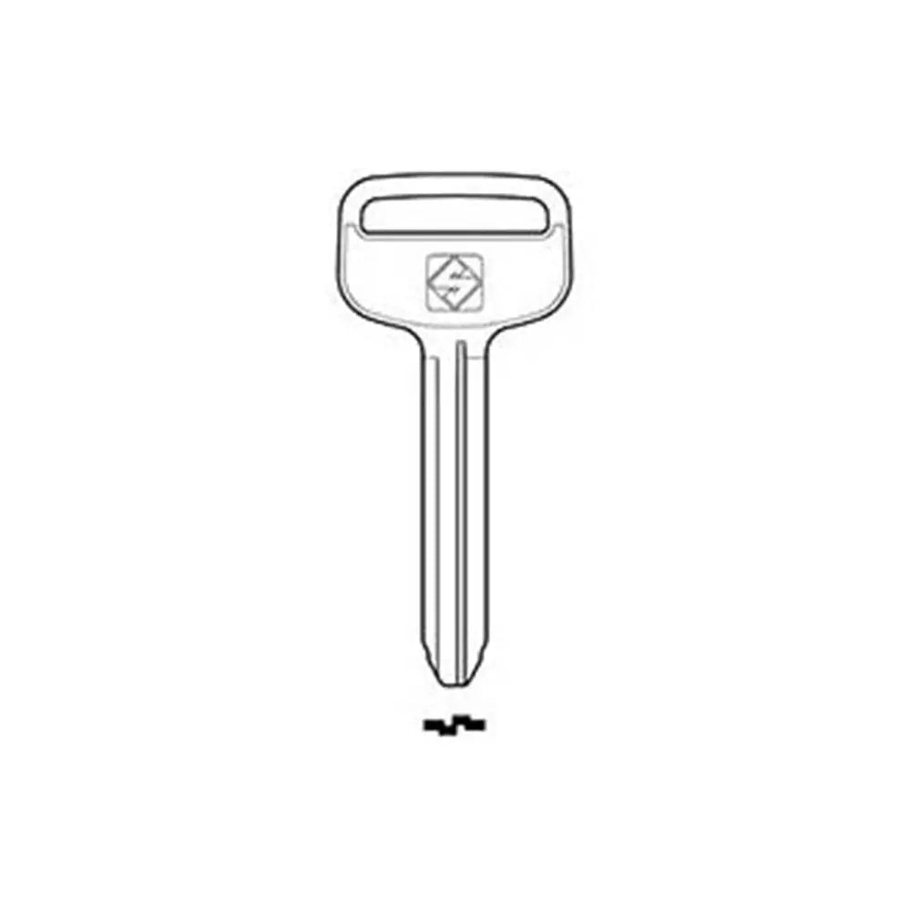 Silca TOY43 Key Blank for Toyota Cars Silca