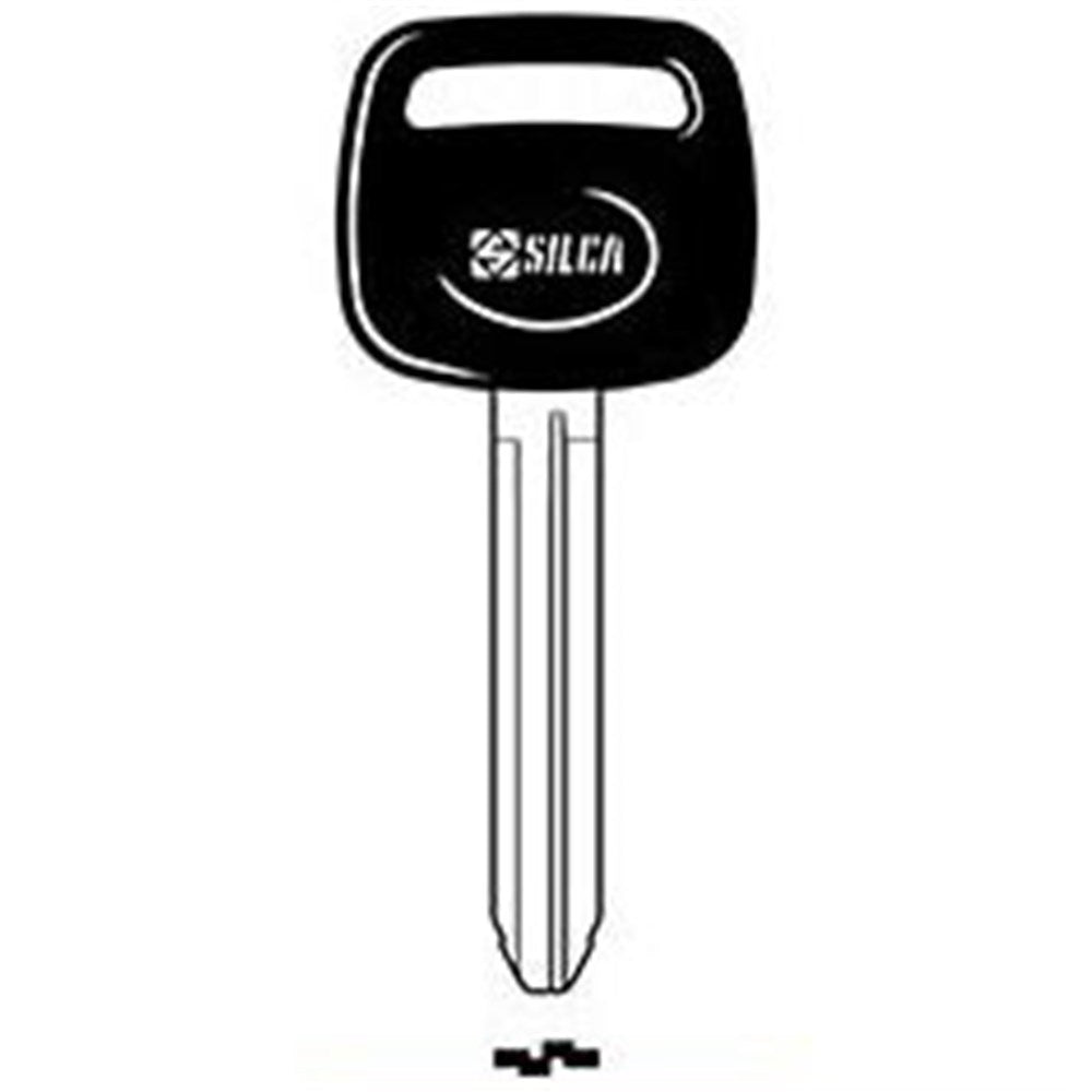 Silca TOY43P Key Blank with Plastic Head for Toyota Cars Silca