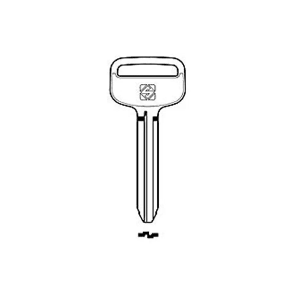 Silca TOY43R Key Blank for Toyota Cars Silca