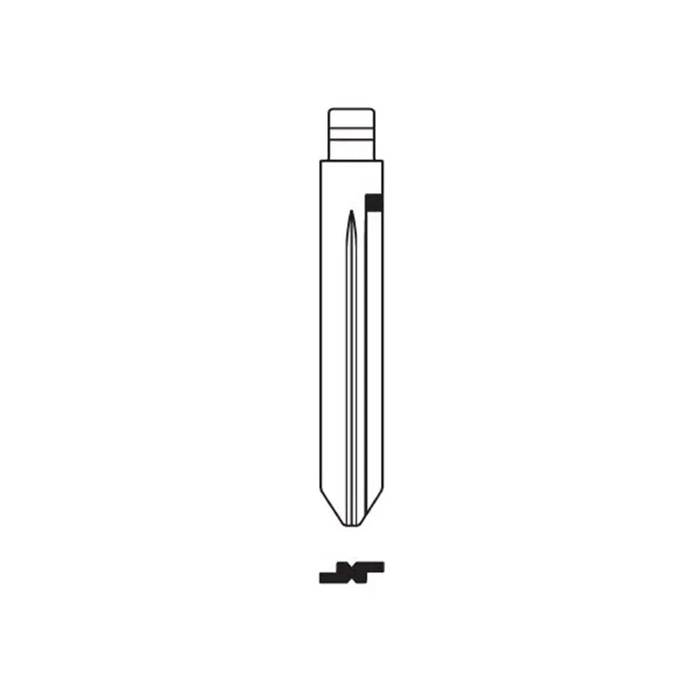 Silca TOY47CH Key Blank for Toyota Blade only suits Universal Remote Silca