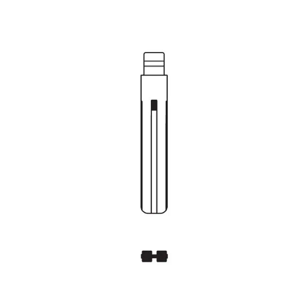 Silca TOY48CH Key Blank for Toyota Blade only suits Universal Remote Silca