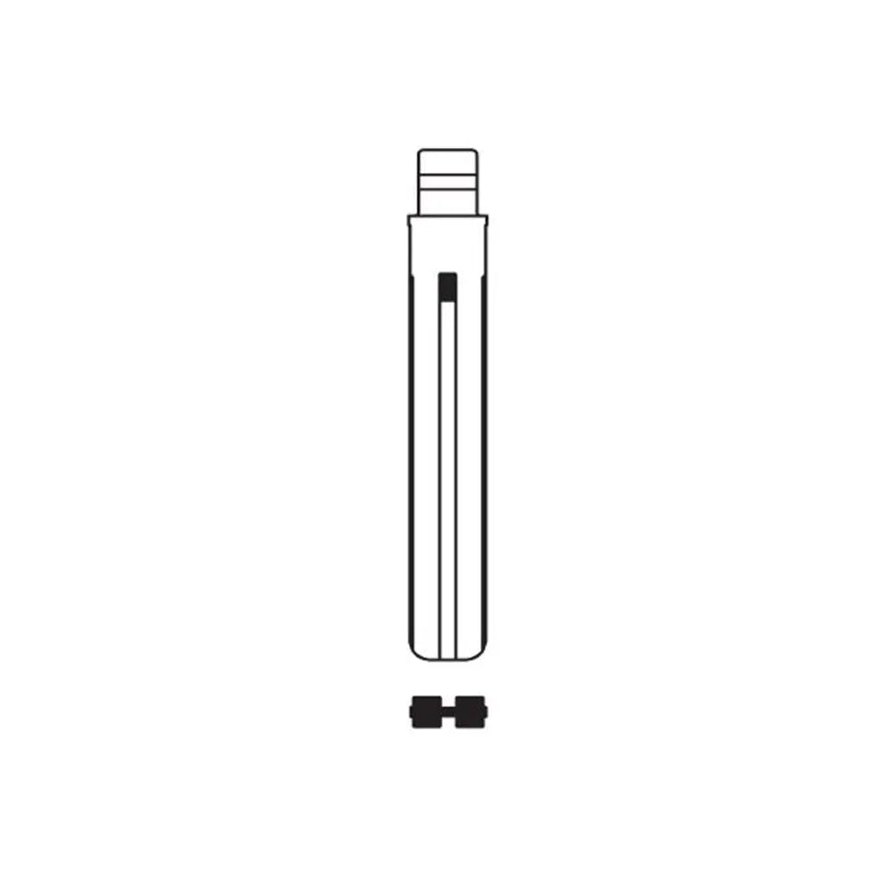 Silca TOY49CH Key Blank for Toyota Blade only suits Universal Remote Silca