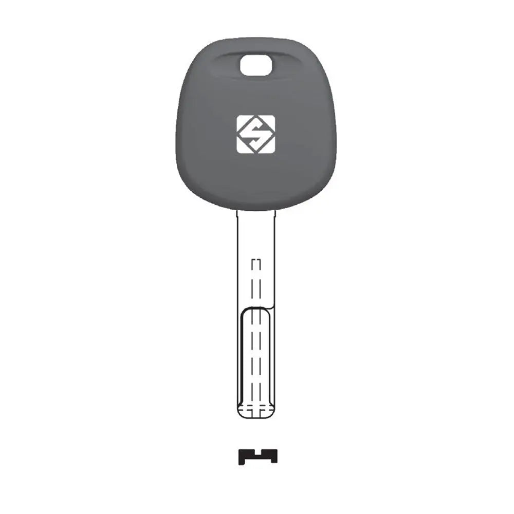 Silca TOY55BTE Transponder Blank for Toyota Cars empty less chip Silca
