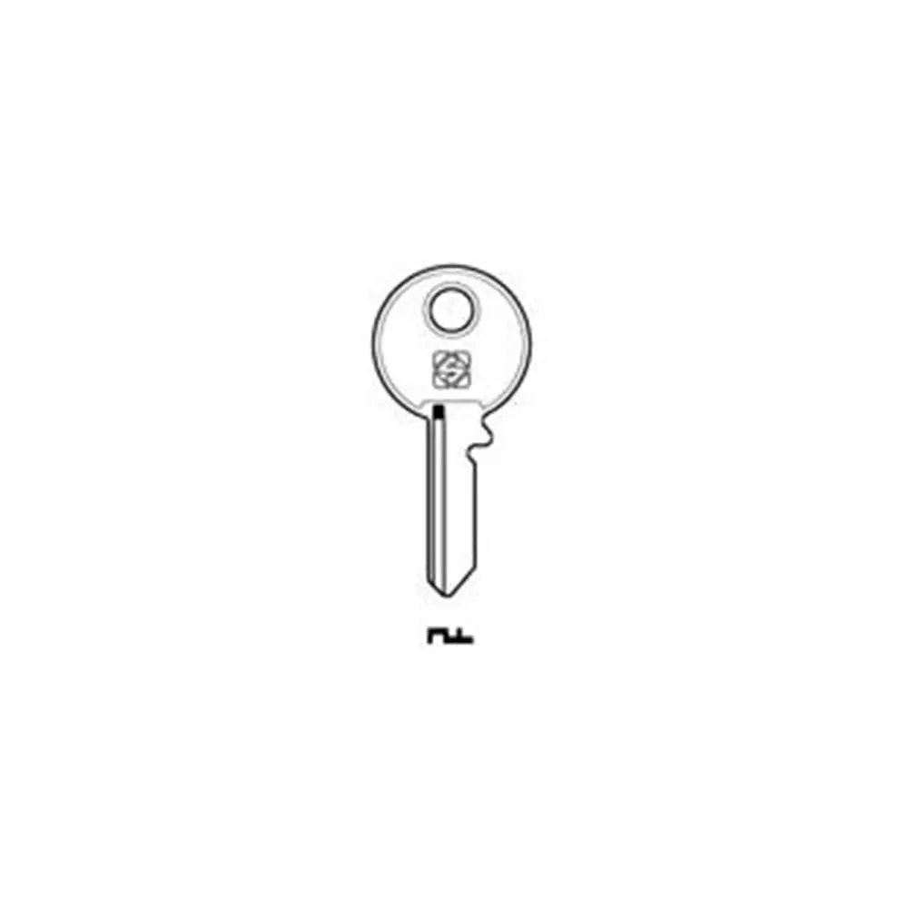 Silca UNI10 Key Blank for Union Bicycles Cars Caravans Silca