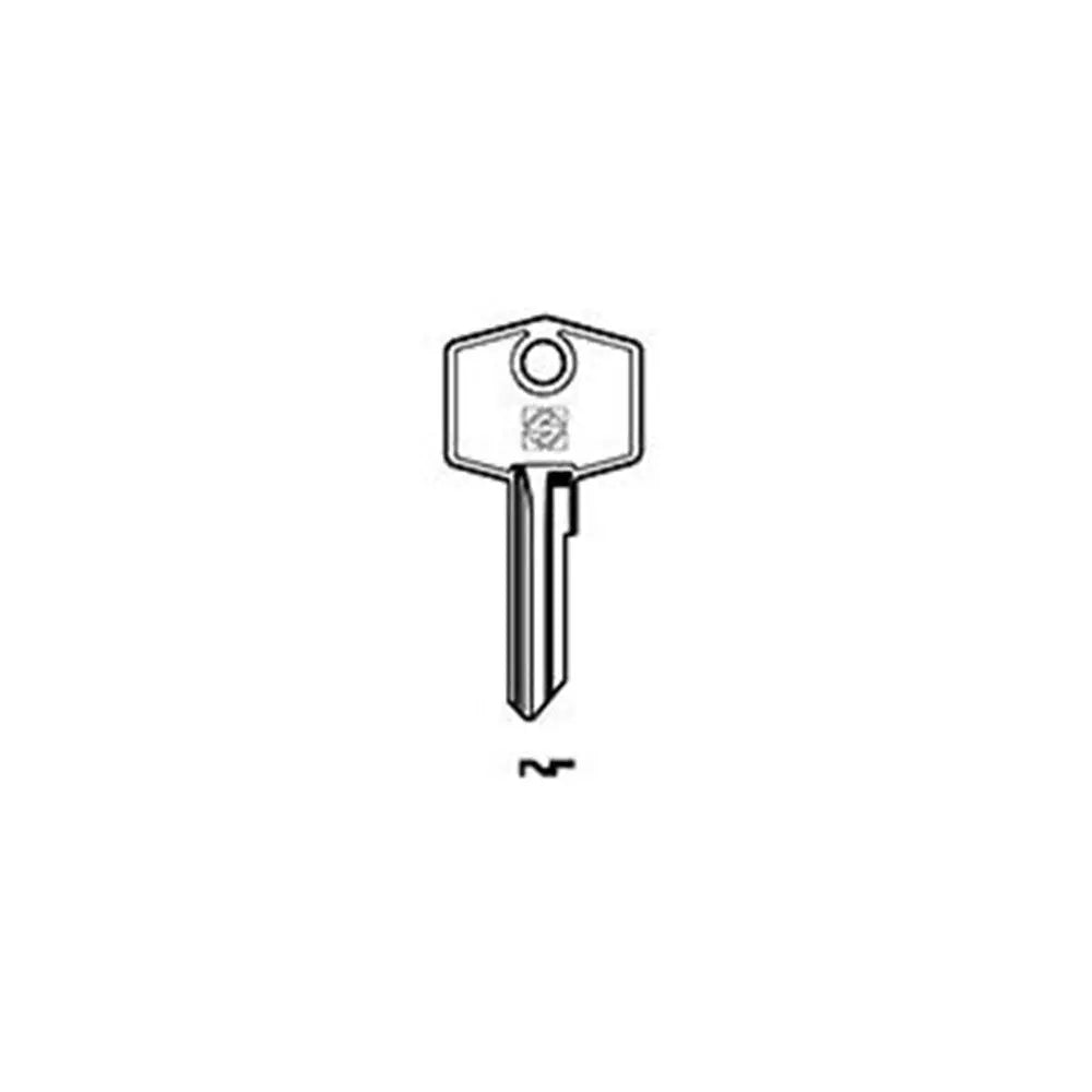 Silca UNI11A Key Blank for Union Bicycles Cars Caravans Silca