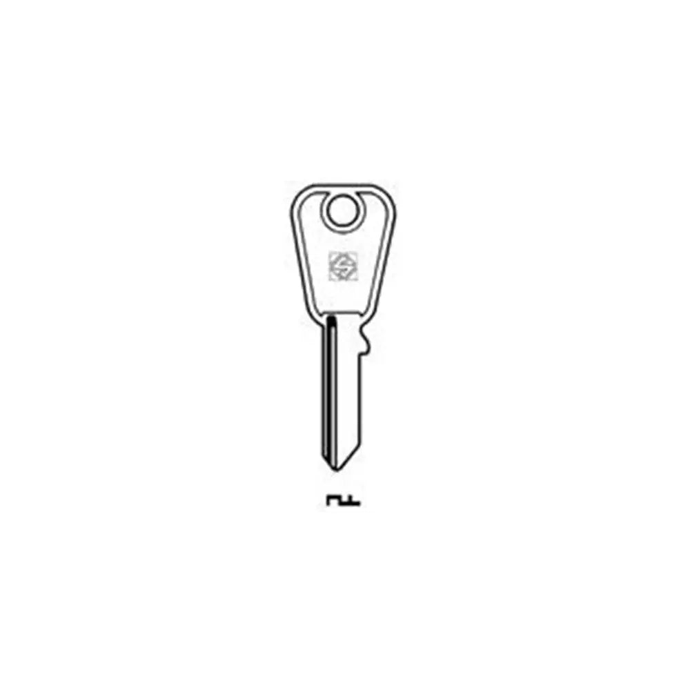 Silca UNI12 Key Blank for Union Bicycles Cars Caravans Silca
