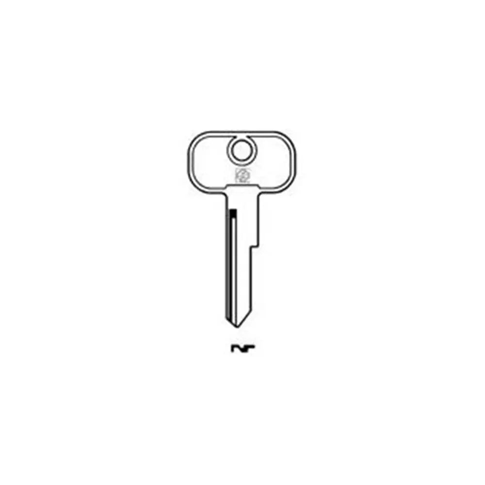 Silca UNI16 Key Blank for Union Bicycles Cars Caravans Silca