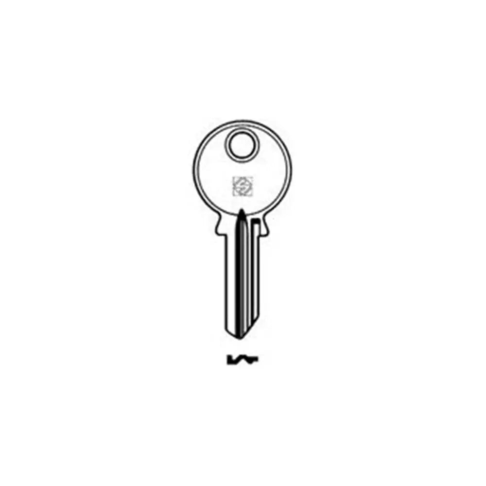 Silca UNI18 Key Blank for Union Bicycles Cars Caravans Silca