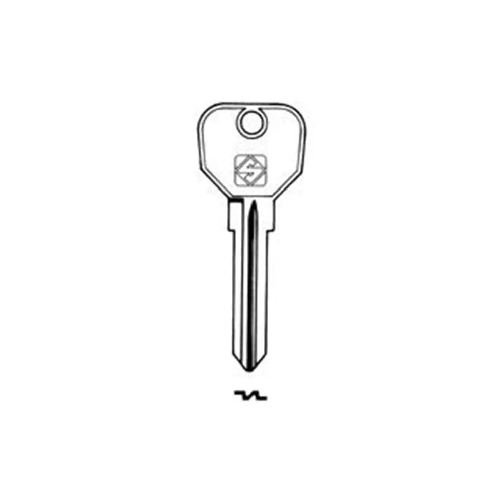Silca UNI19 Key Blank for Union Bicycles Cars Caravans Silca