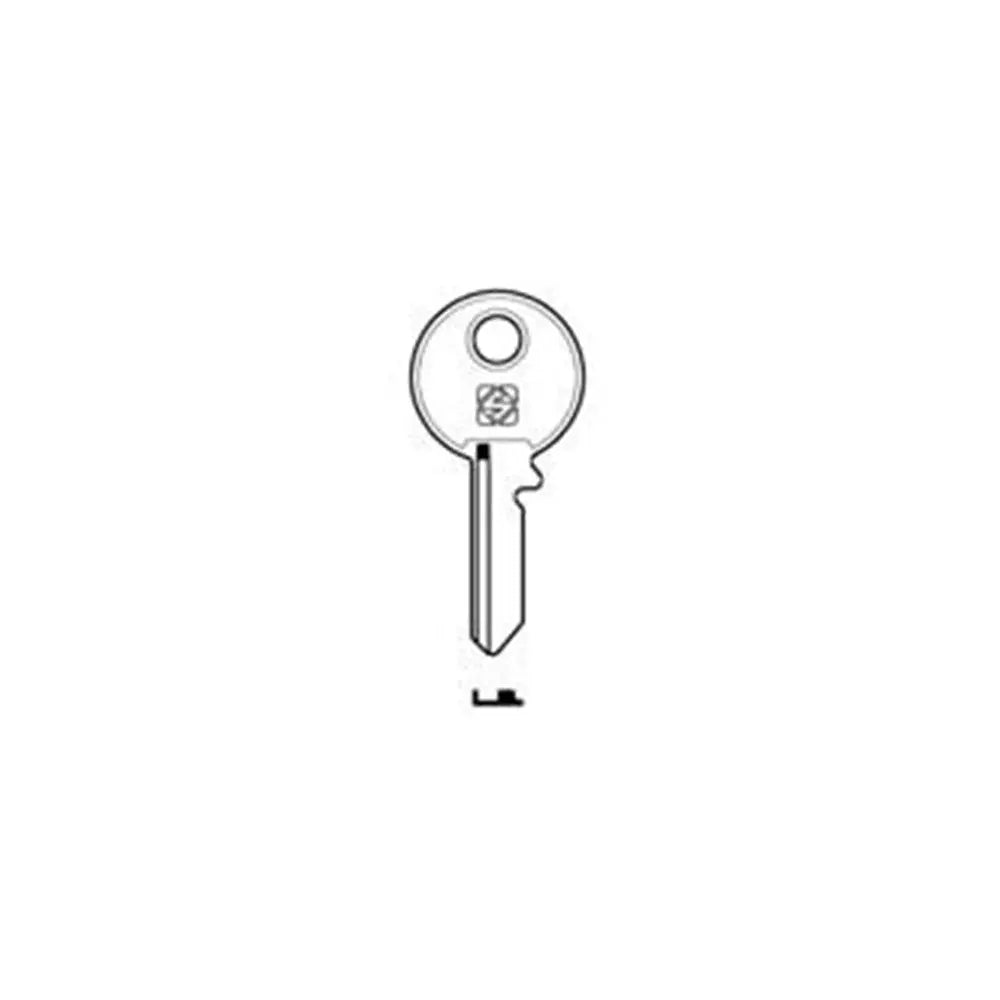 Silca UNI2 Key Blank for Union Bicycles Cars Caravans Silca