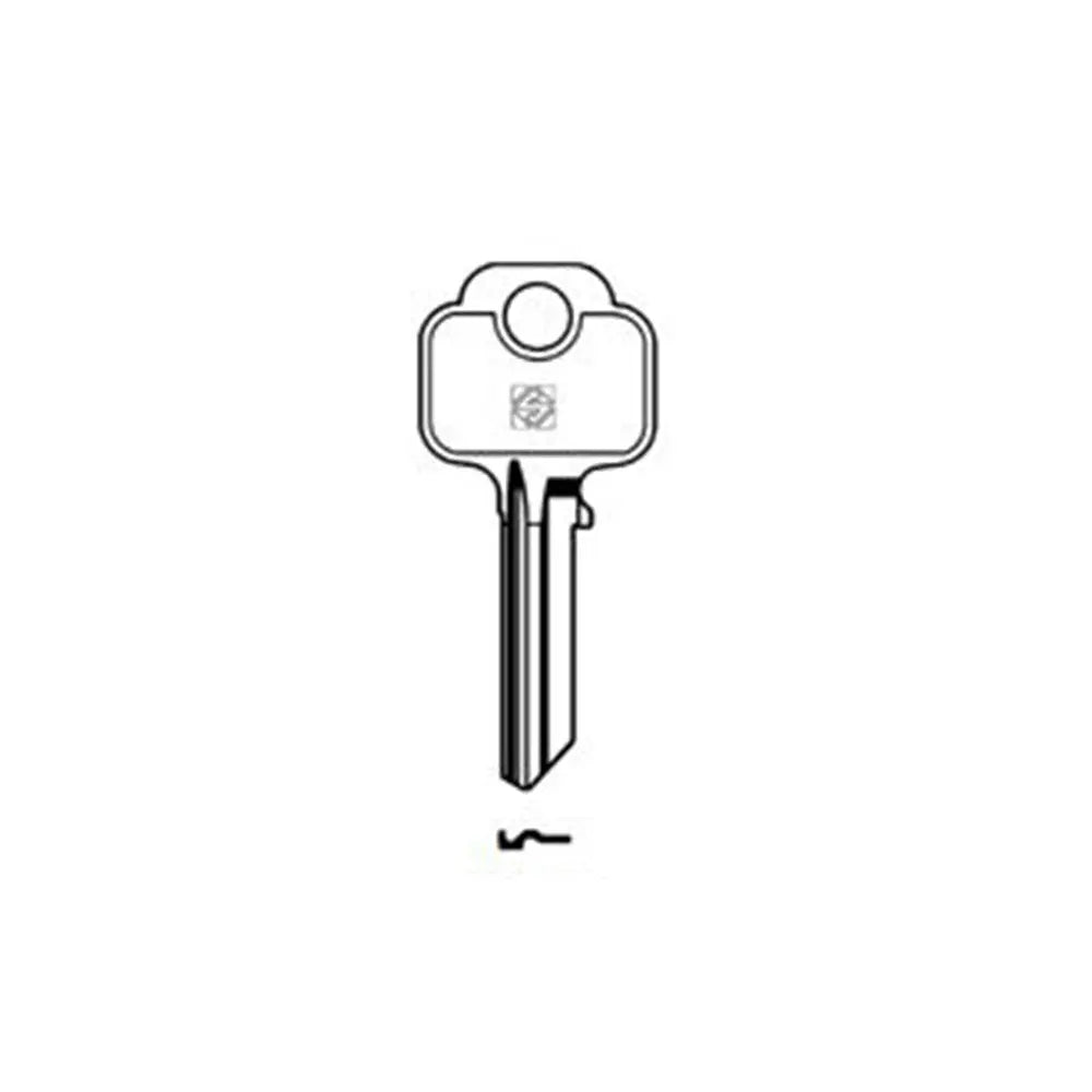 Silca UNI31R Key Blank for Union Bicycles Cars Caravans Silca