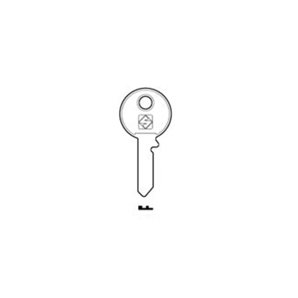 Silca UNI5 Key Blank for Union Bicycles Cars Caravans Silca