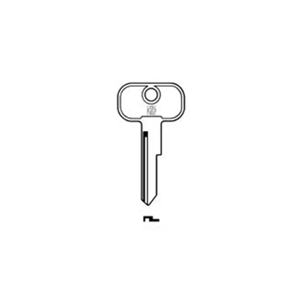 Silca UNI6 Key Blank for Union Bicycles Cars Caravans Silca