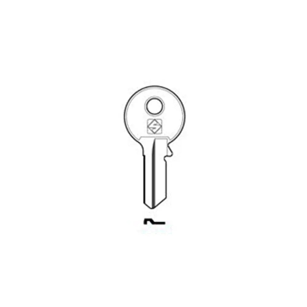 Silca VI083 Key Blank for Viro Cylinders Silca